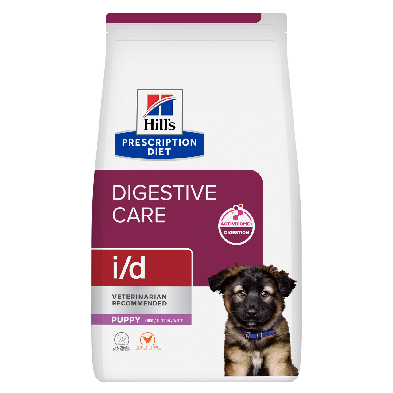 Prescription Diet i/d Digestive Care Puppy torrfoder med kyckling för valpar - 8 kg - Hill’s