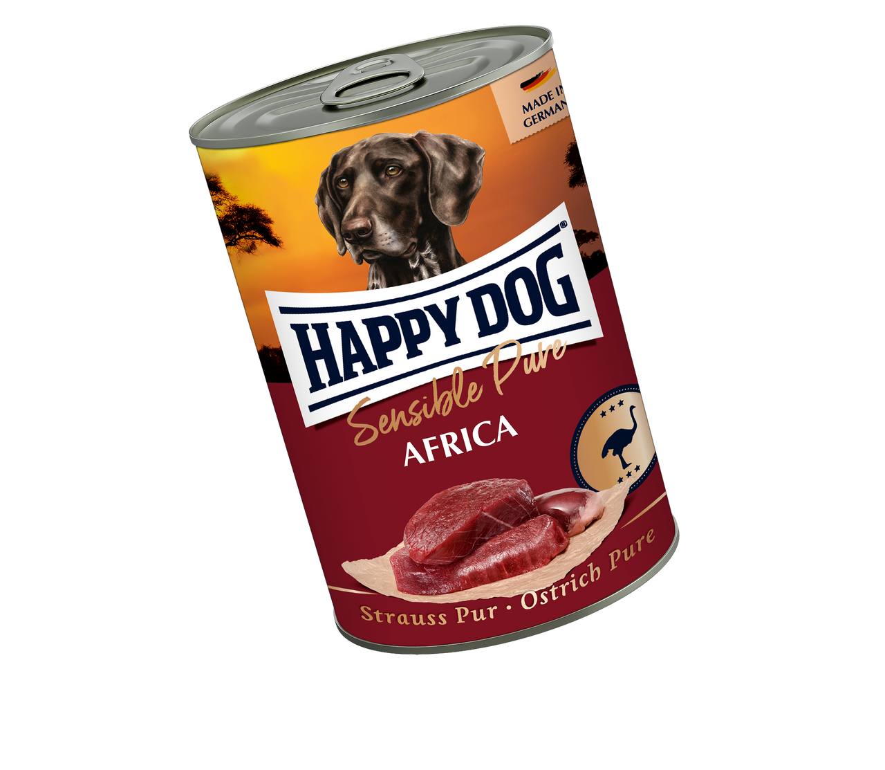 Puré Grain Free Struts för hund - 6 st x 400 g - HappyDog