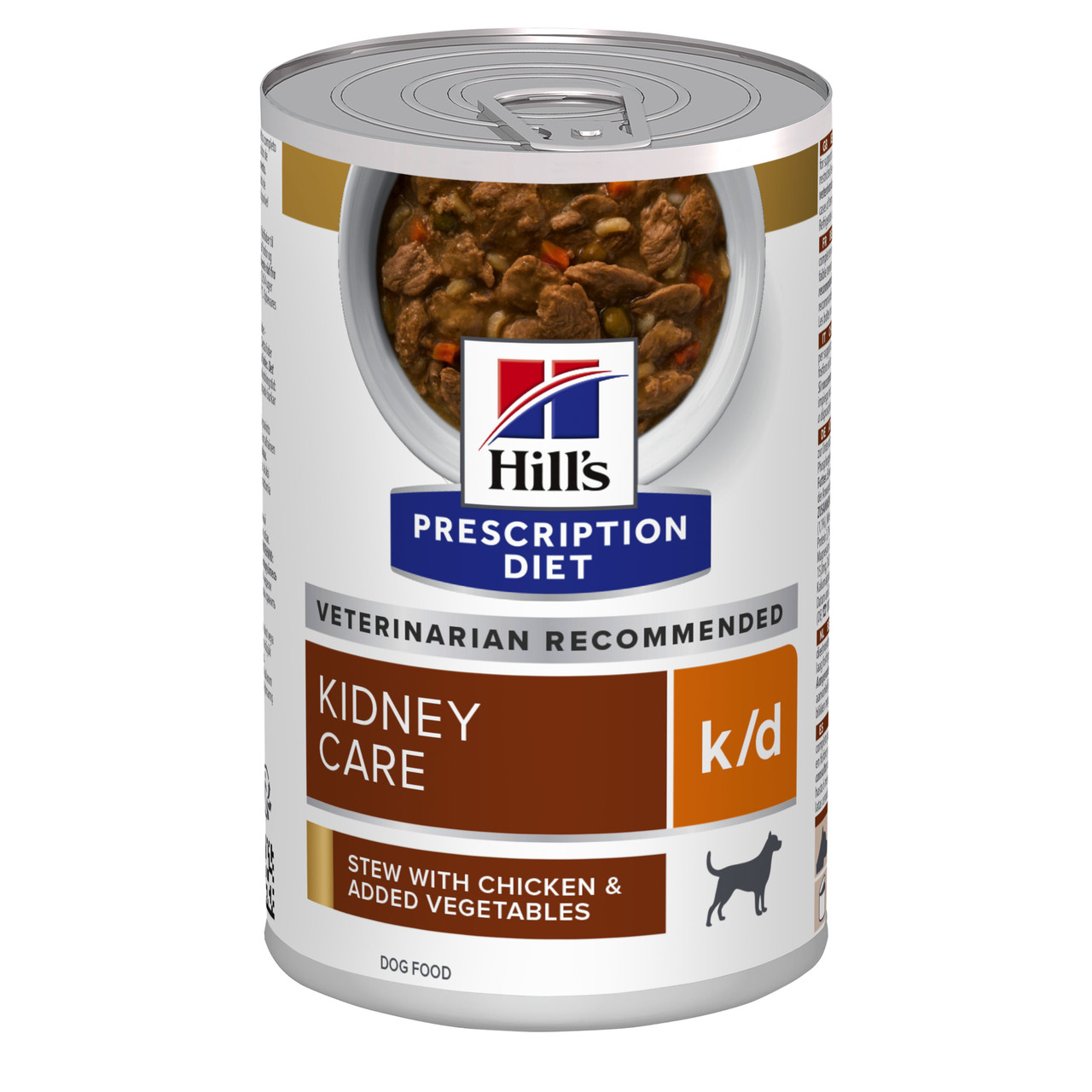 Prescription Diet k/d Kidney Care Stew Våtfoder med Kyckling och Grönsaker Hundfoder - 12 st x 354 g - Hill’s