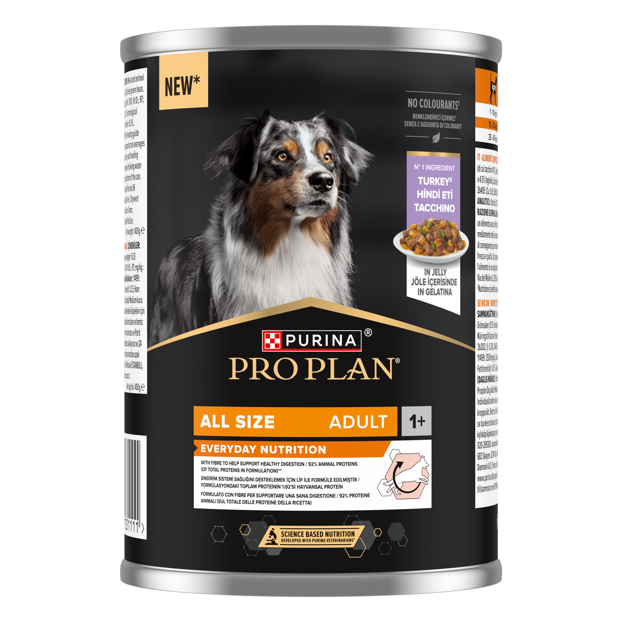 Everyday Nutrition Våtfoder Kalkon till hund - 12 x 400 g - Purina Pro Plan