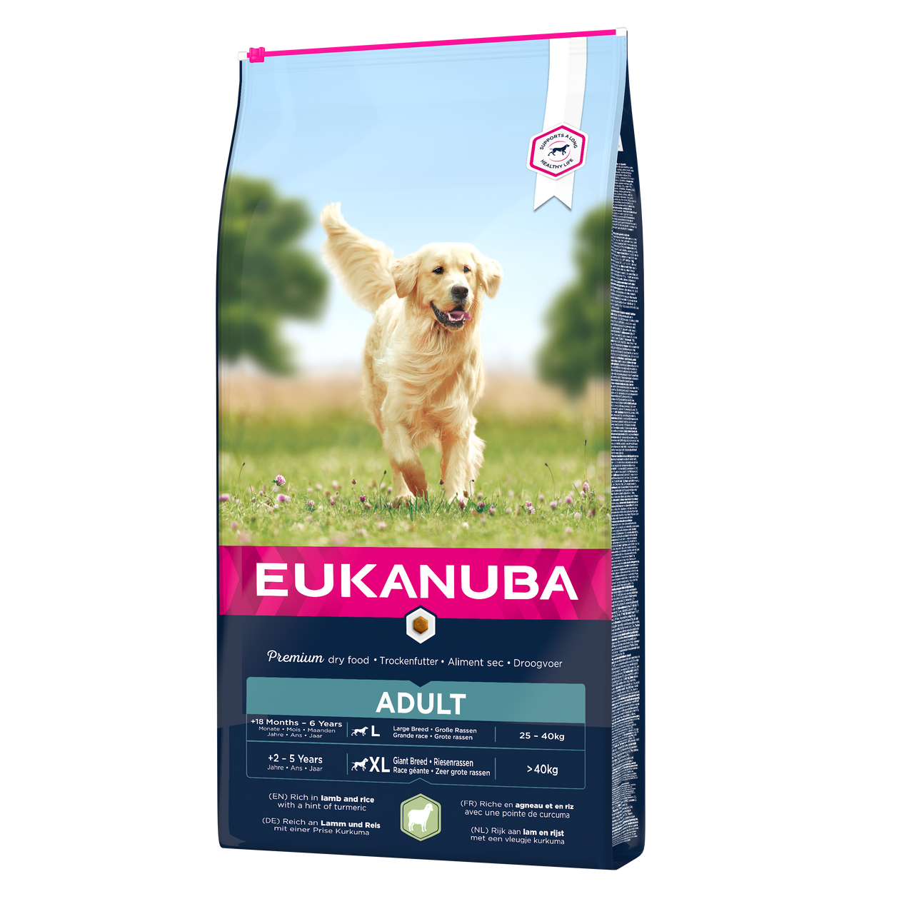 Dog Adult Large Lamb & Rice - 12 kg - Eukanuba