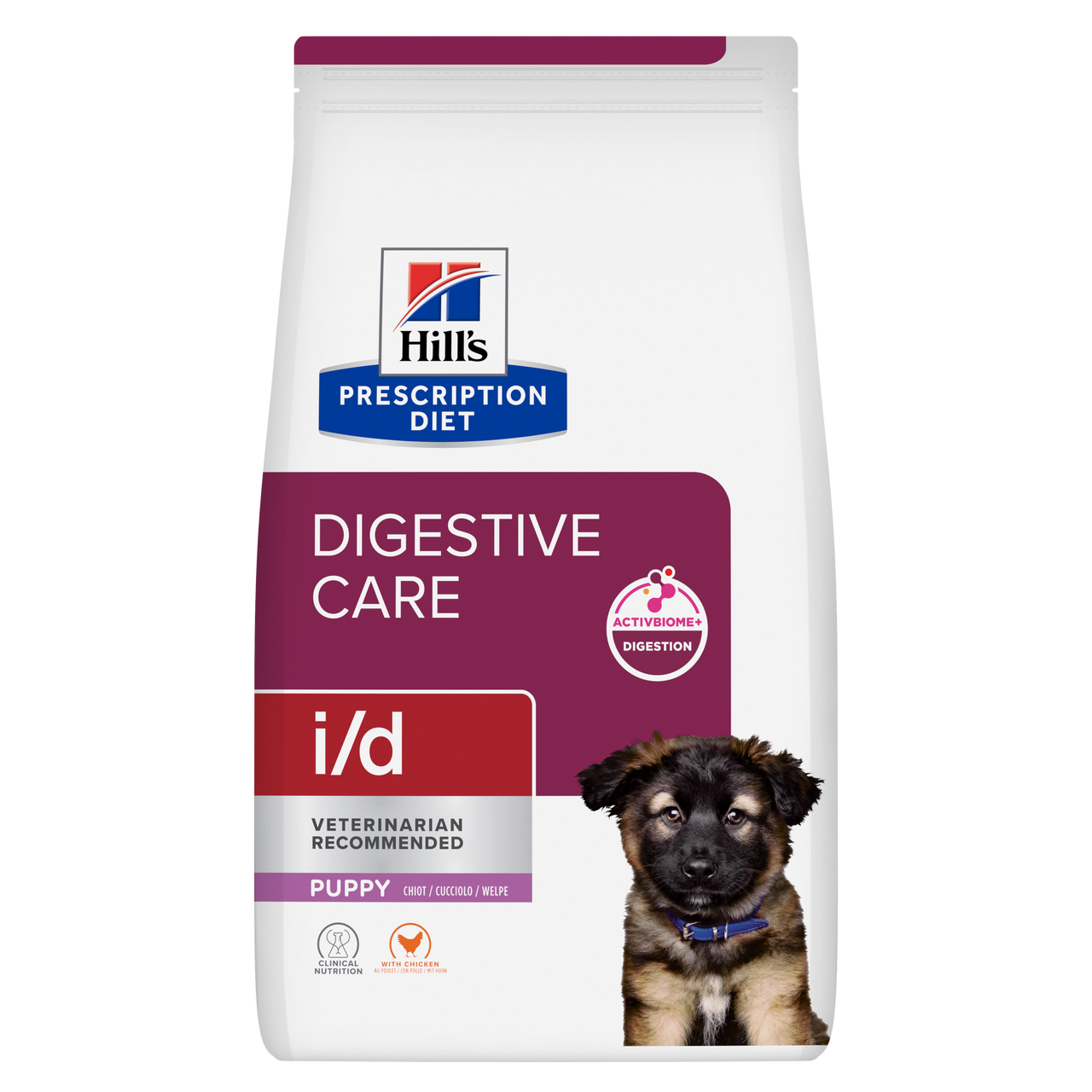 Prescription Diet i/d Digestive Care Puppy torrfoder med kyckling för valpar - 4 kg - Hill’s