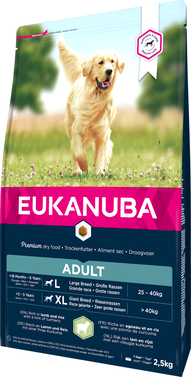 Dog Adult Large Lamb & Rice - 18 kg - Eukanuba