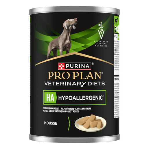 Veterinary Diets HA Hypoallergenic Mousse Dog - 12 x 400 g - Purina Pro Plan