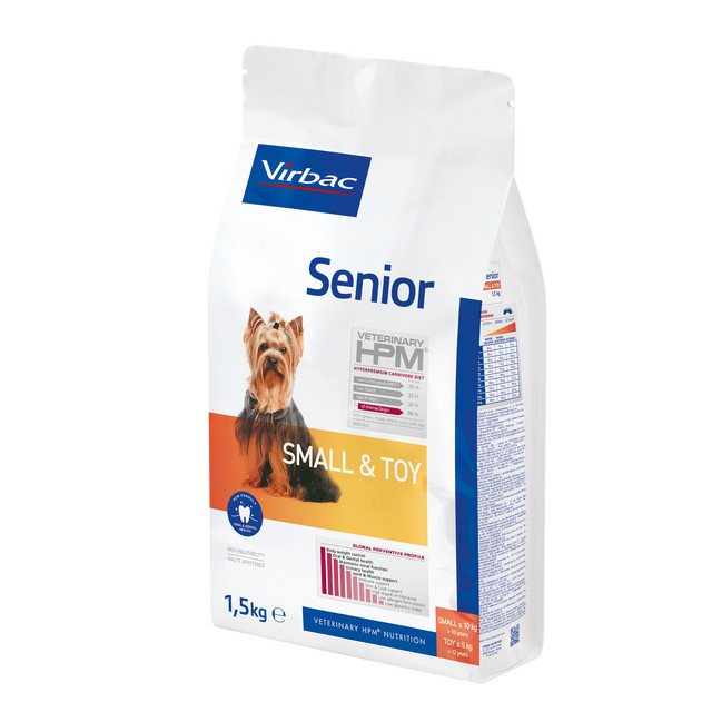 Senior Hundfoder Small & Toy - 1,5 kg - Virbac