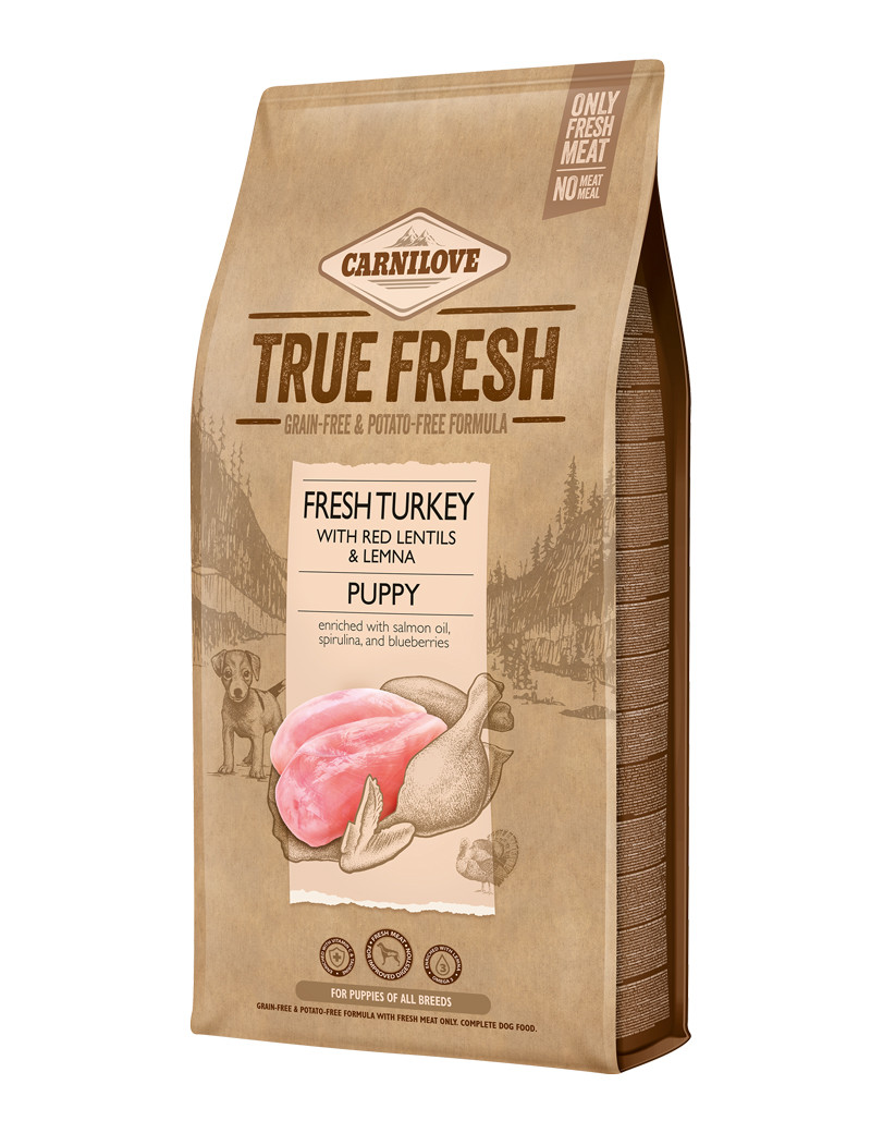 True Fresh Turkey Puppy Torrfoder - 11,4 kg - Carnilove