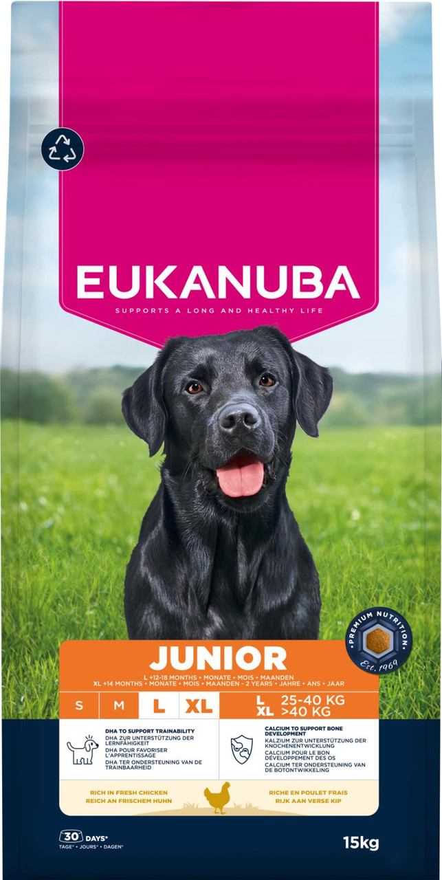 Dog Junior Large - 15 kg - Eukanuba