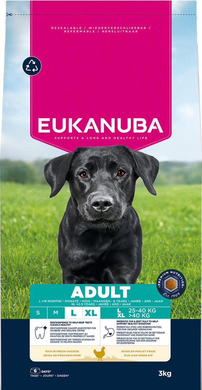 Dog Adult Large Breed - 3 kg - Eukanuba