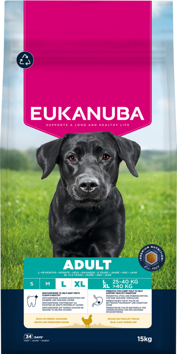 Dog Adult Large Breed - 15 kg - Eukanuba