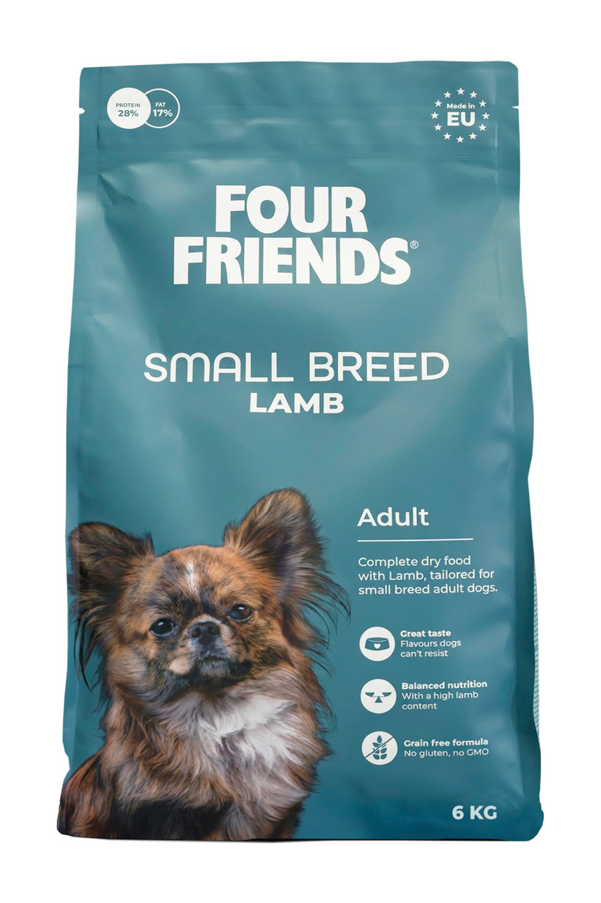 Small Breed Lamb Torrfoder till Hund - 6 kg - FourFriends