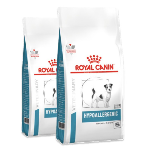 2-pack (2 x 3,5 kg) Veterinary Diets Derma Hypoallergenic Small Dog - 2 x 3,5 kg - Royal Canin Veterinary Diets