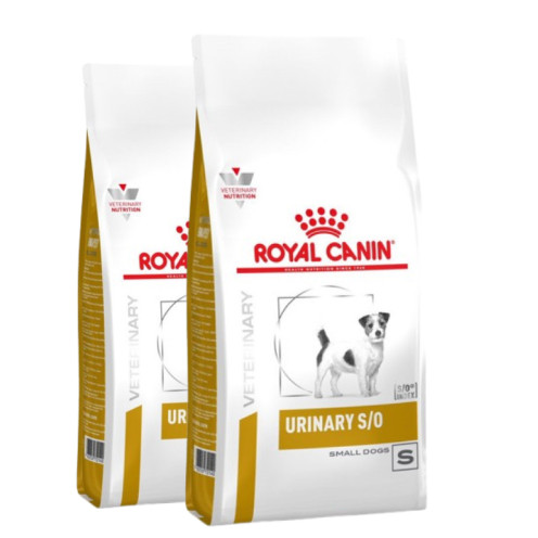 2-pack (2 x 8 kg) Veterinary Diets Urinary S/O Small Dog - 2 x 8 kg - Royal Canin Veterinary Diets