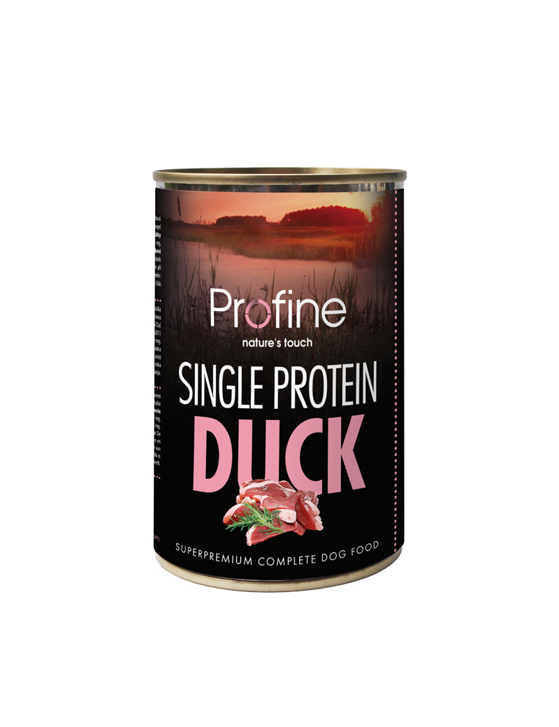 Single Protein Duck Våtfoder till Hund - 6 x 400 g - Profine