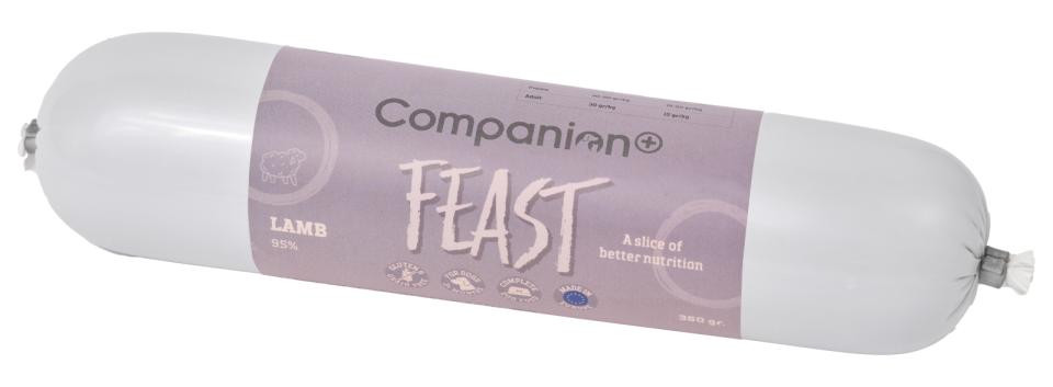 Feast Korv med Lamm Hundfoder - 350 g - Companion
