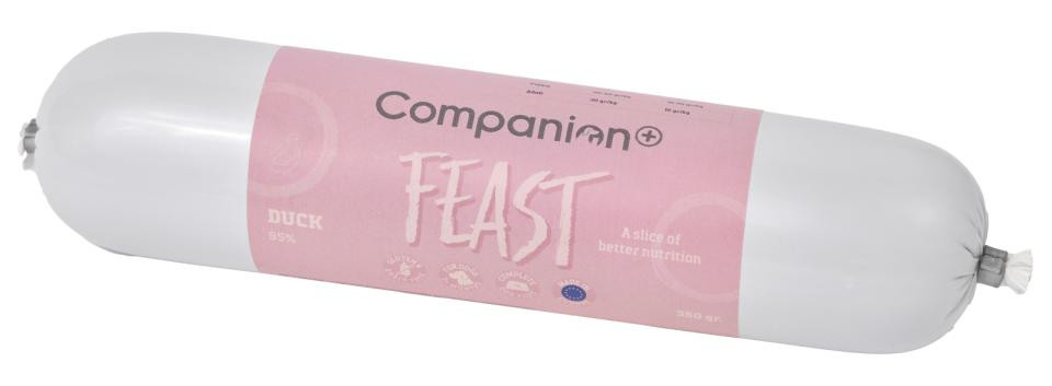 Feast Korv med Anka Hundfoder - 350 g - Companion