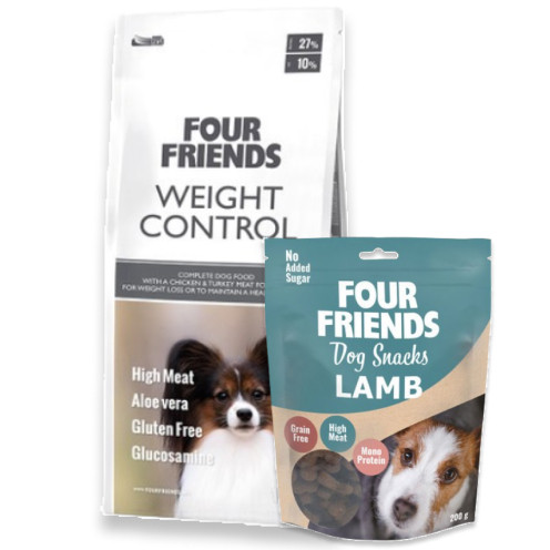 Köp Weight Control Hundfoder - få godis på köpet! - 12 kg + hundgodis - FourFriends