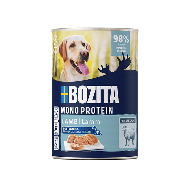 Dog Paté Våtfoder Lamb till Hund - 6 x 400 g - Bozita