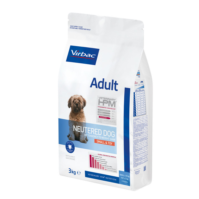Adult Neutered Hundfoder Small & Toy - 3 kg - Virbac