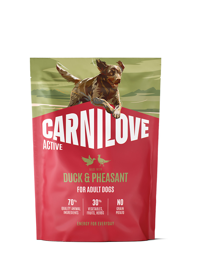 Duck & Pheasant Adult Torrfoder för Vuxna Hundar - 1,5 kg - Carnilove