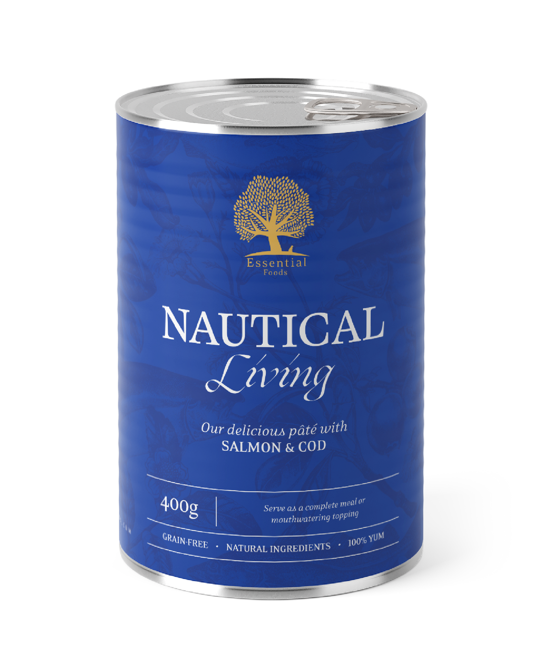 Essential Nautical Living Paté Hundfoder - 6 x 400 g - Essential Foods