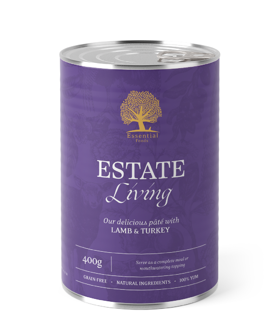 Essential Estate Living Paté Hundfoder - 6 x 400 g - Essential Foods