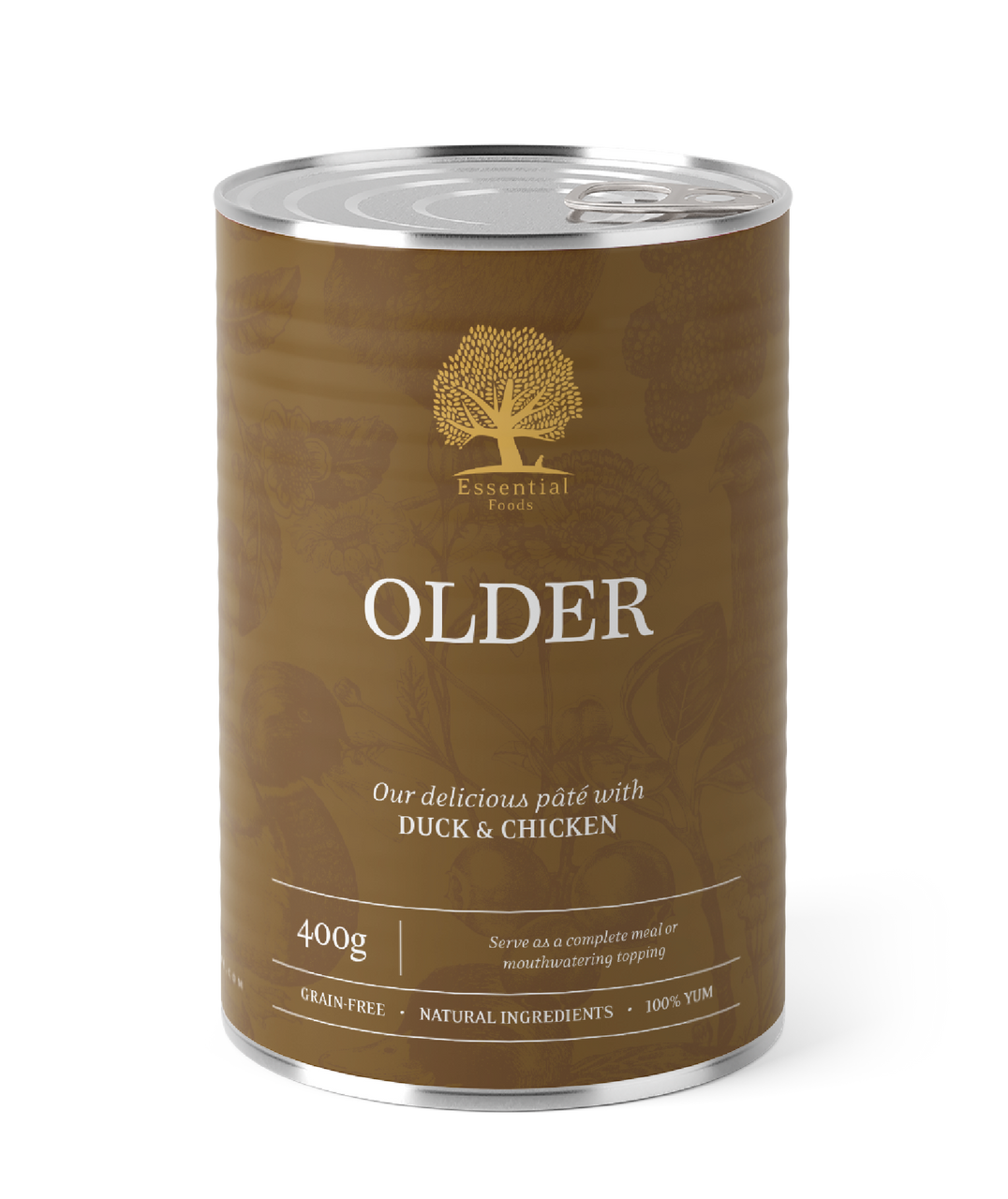 Essential Older Paté Hundfoder - 6 x 400 g - Essential Foods