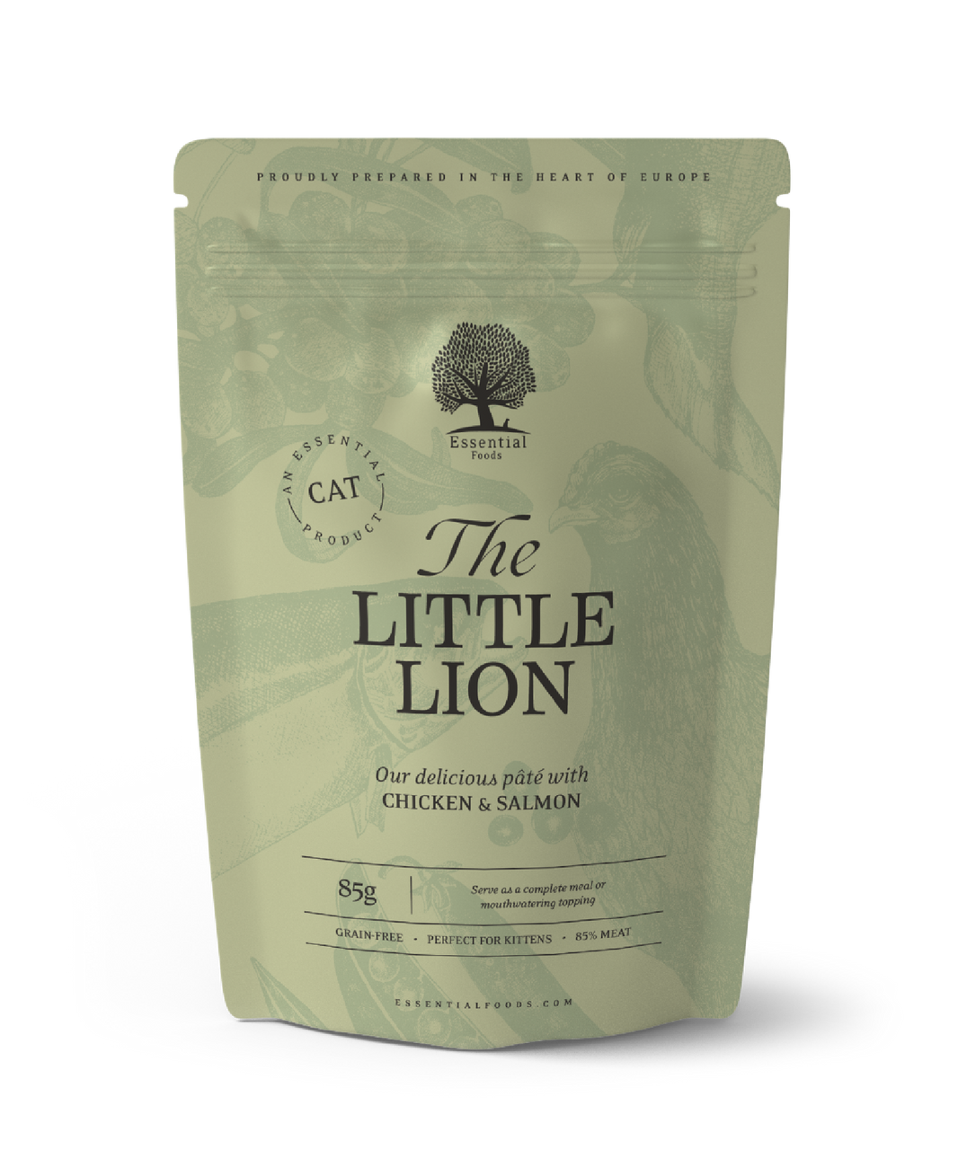 Essential Little Lion Paté till Kattunge - 12 x 85 g - Essential Foods