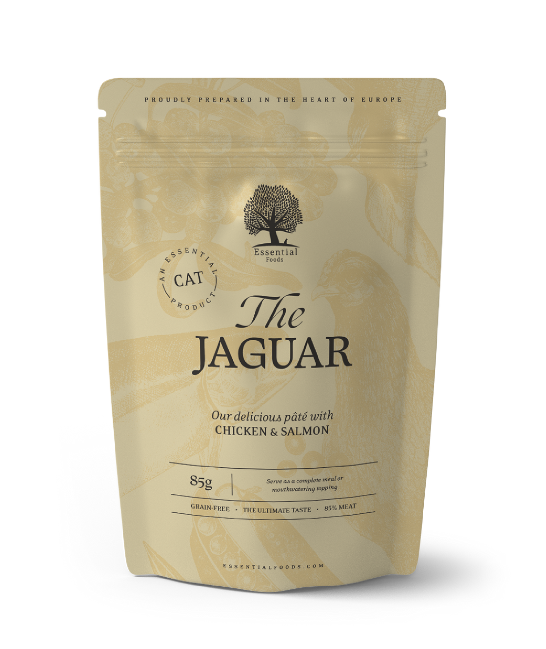 Essential Jaguar Paté till Katt - 12 x 85 g - Essential Foods