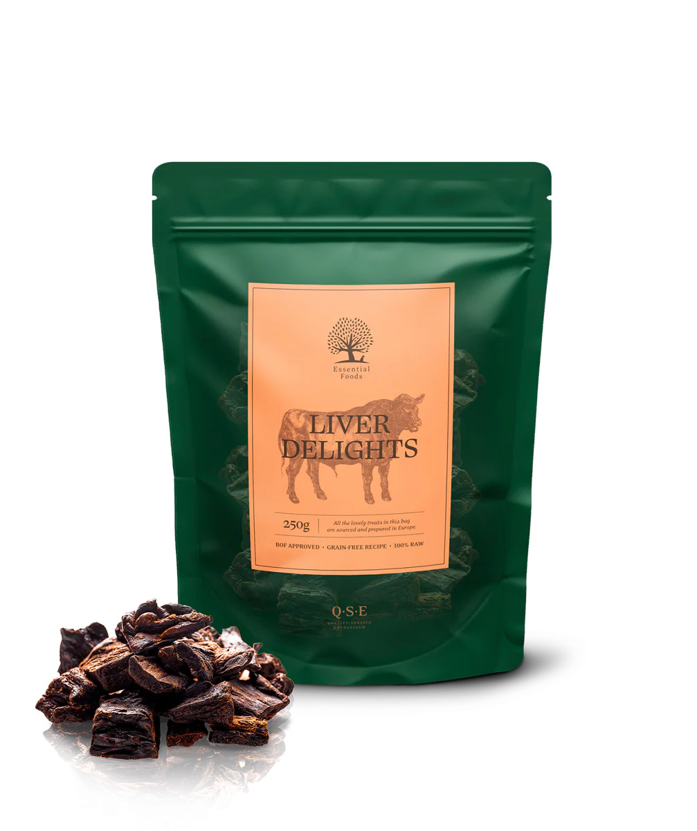 Essential Liver Delights Hundgodis - 250 g - Essential Foods