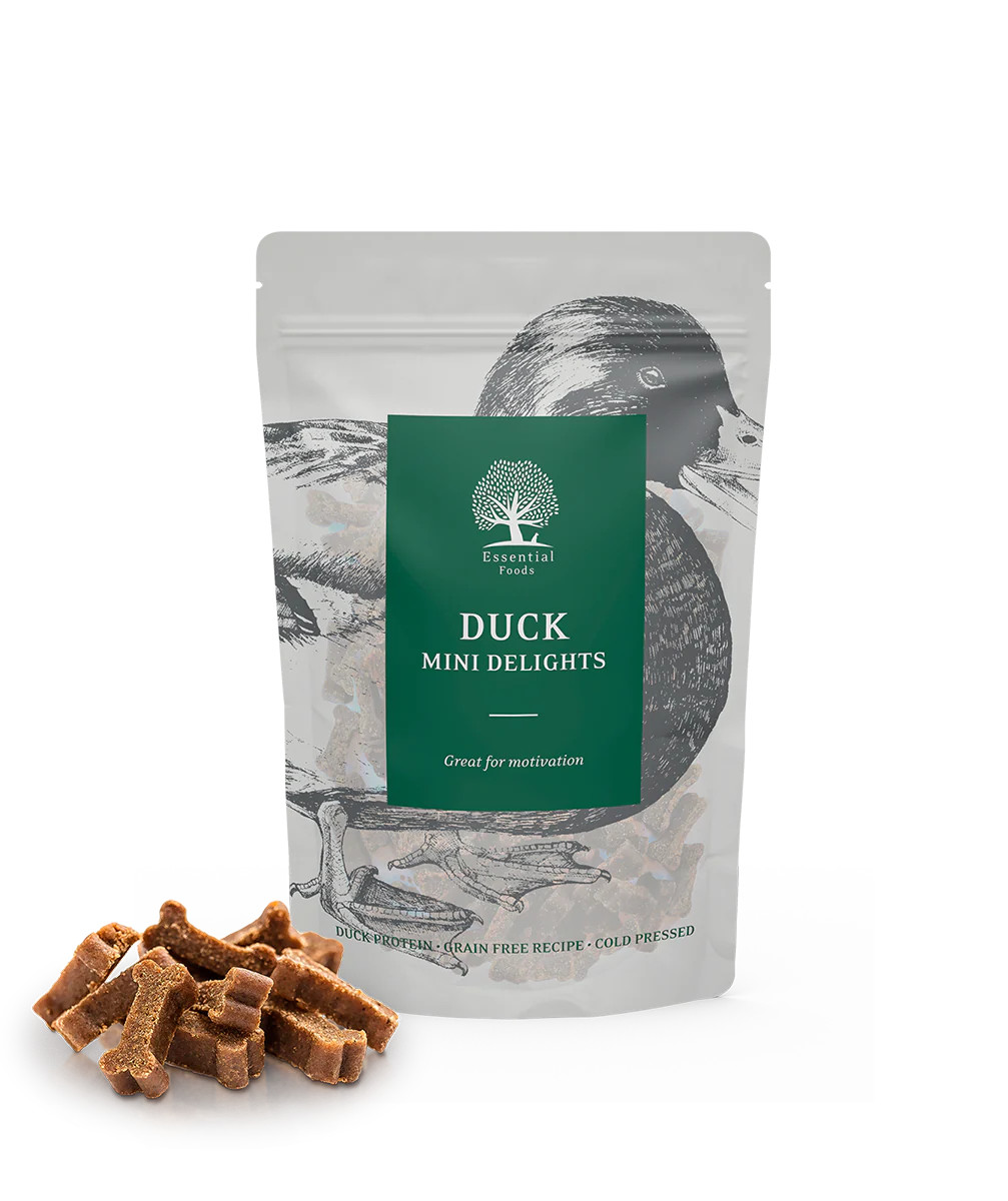 Essential Duck Mini Delights Hundgodis - 100 g - Essential Foods
