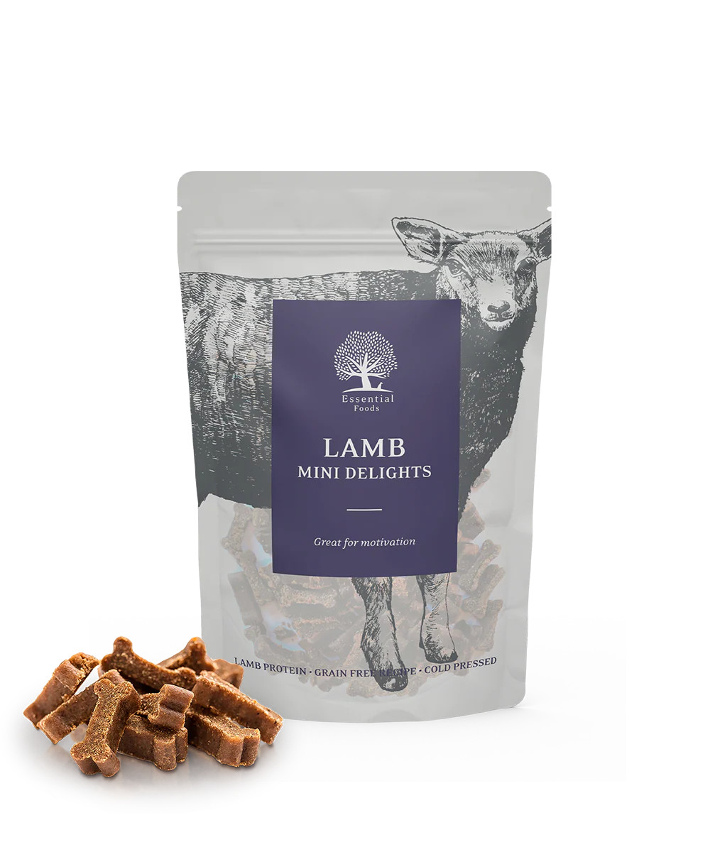 Essential Lamb Mini Delights Hundgodis - 100 g - Essential Foods
