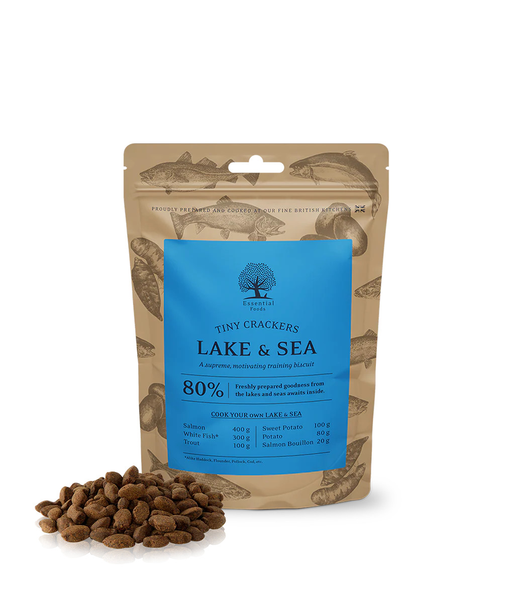 Essential Lake & Sea Tiny Crackers Hundgodis - 100 g - Essential Foods