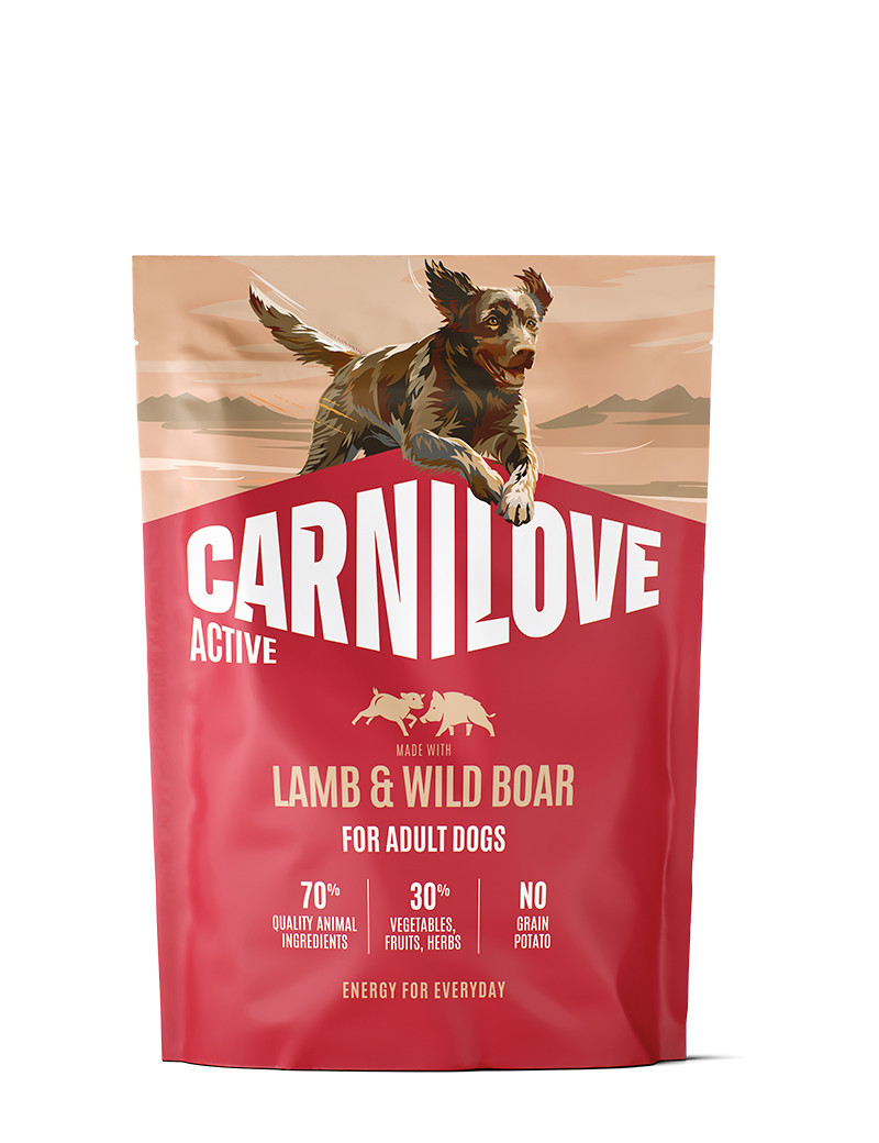 Lamb & Wild Boar Adult Torrfoder för Vuxna Hundar - 1,5 kg - Carnilove