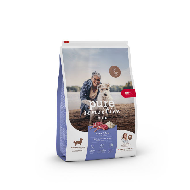 Pure Sensitive Adult Mini Lamb & Rice Torrfoder till Hund - 4 kg - Mera