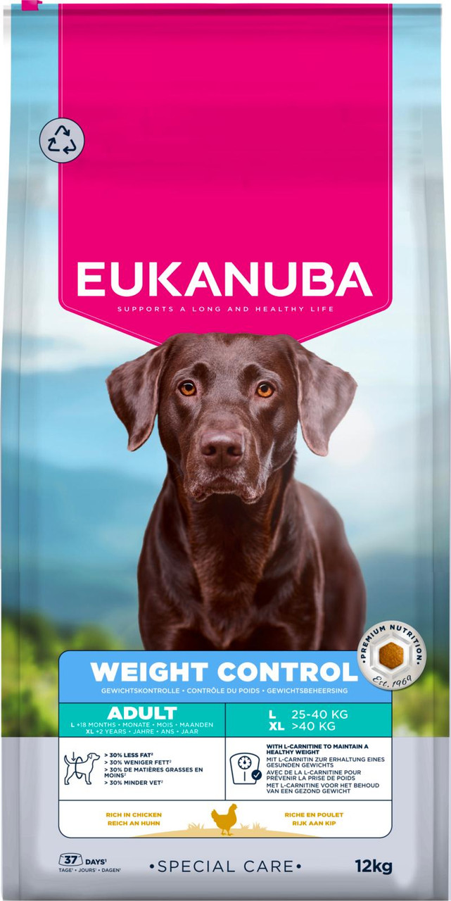 Dog Adult Large Weight Control - 15 kg - Eukanuba