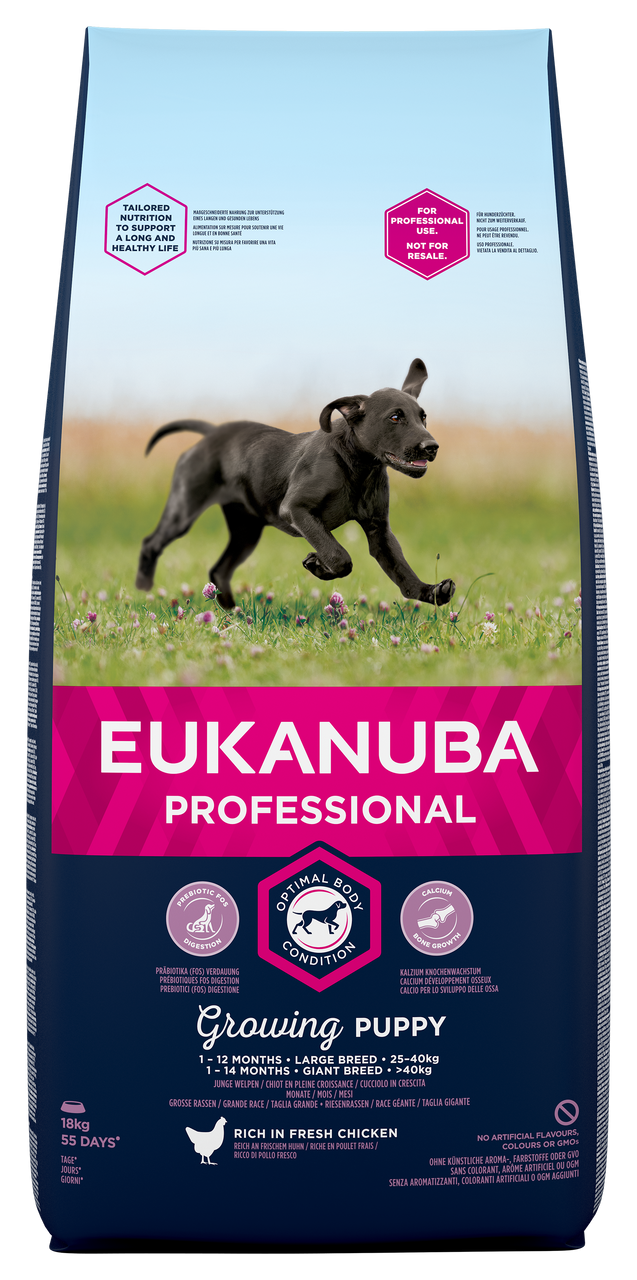Dog Puppy Large Breed - 18 kg - Eukanuba