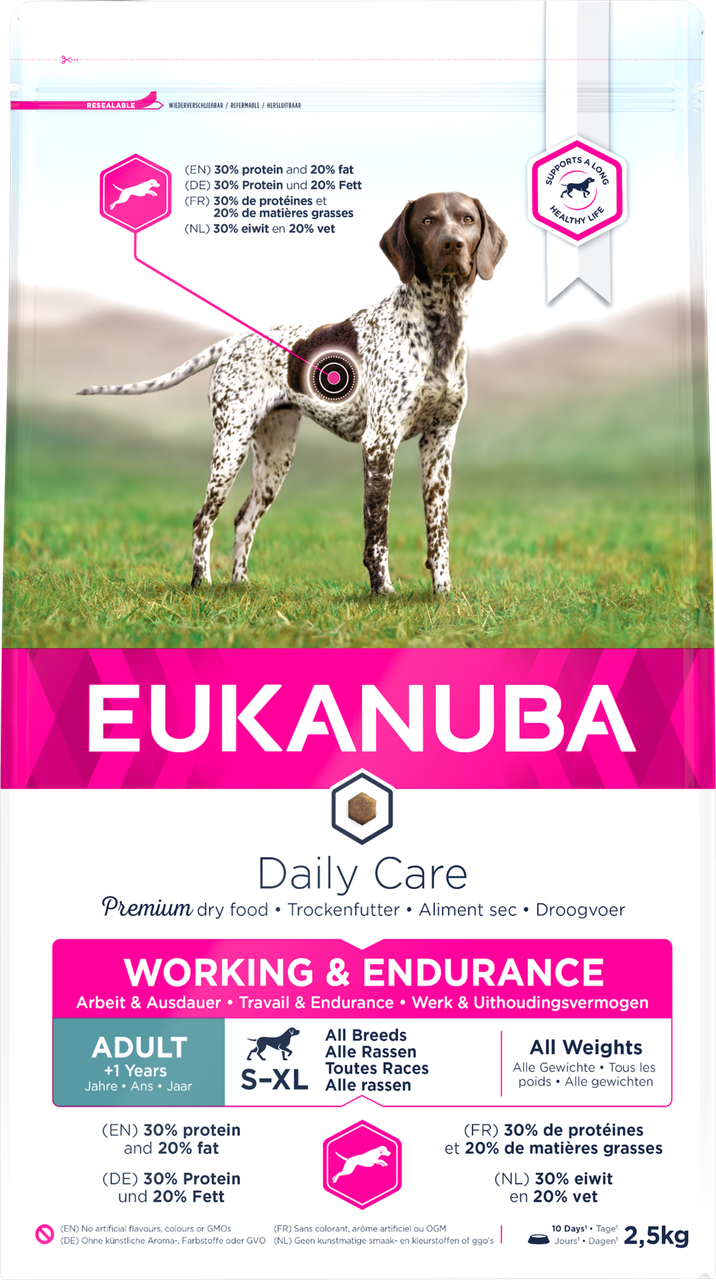 Dog Adult Working & Endurance - 19 kg - Eukanuba